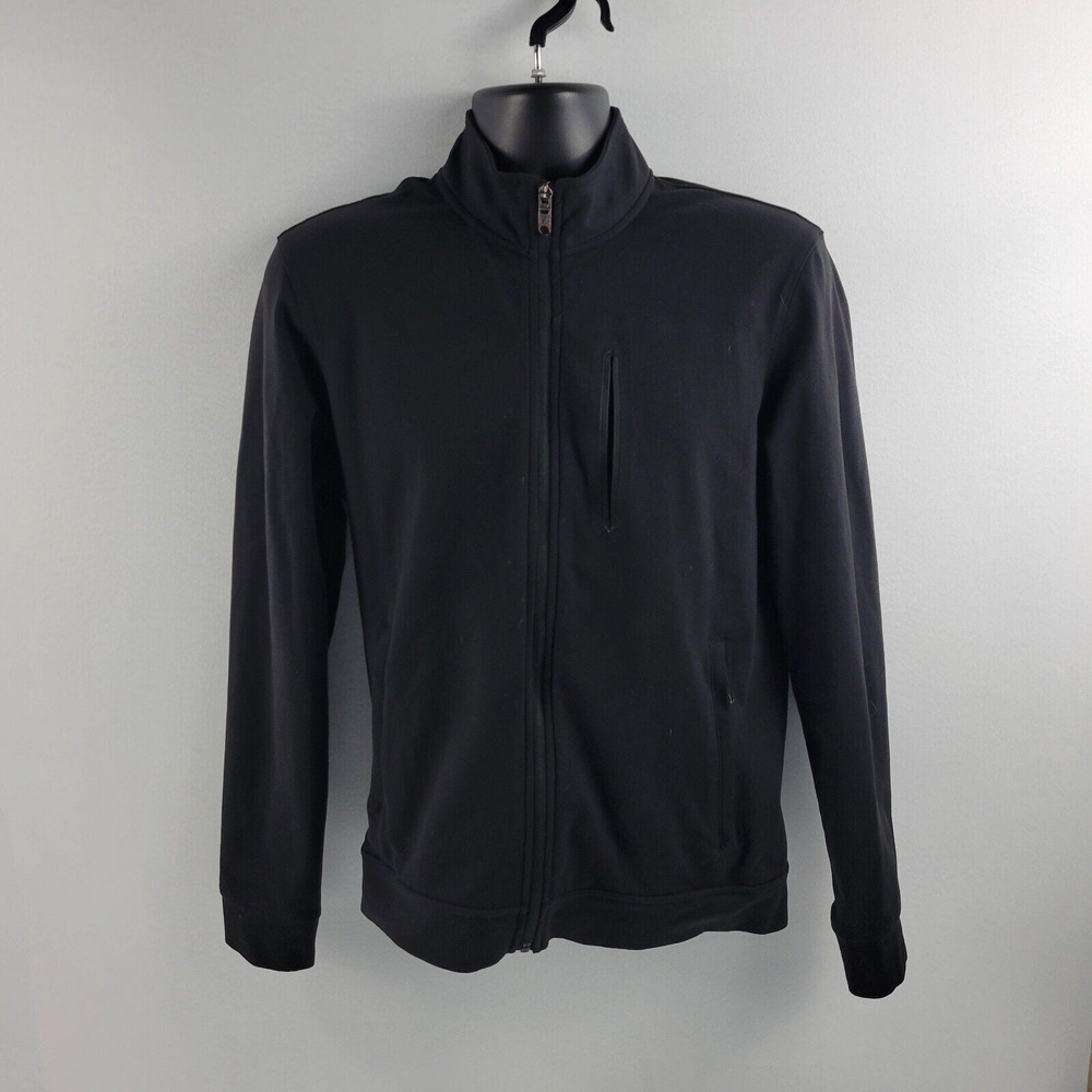 Public Rec sweater jacket full zip‎ mens black S 998